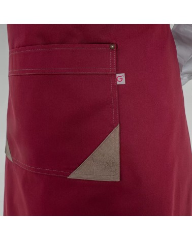 DELANTAL CON PETO CAMARERO UNISEX