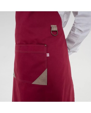 DELANTAL CON PETO CAMARERO UNISEX