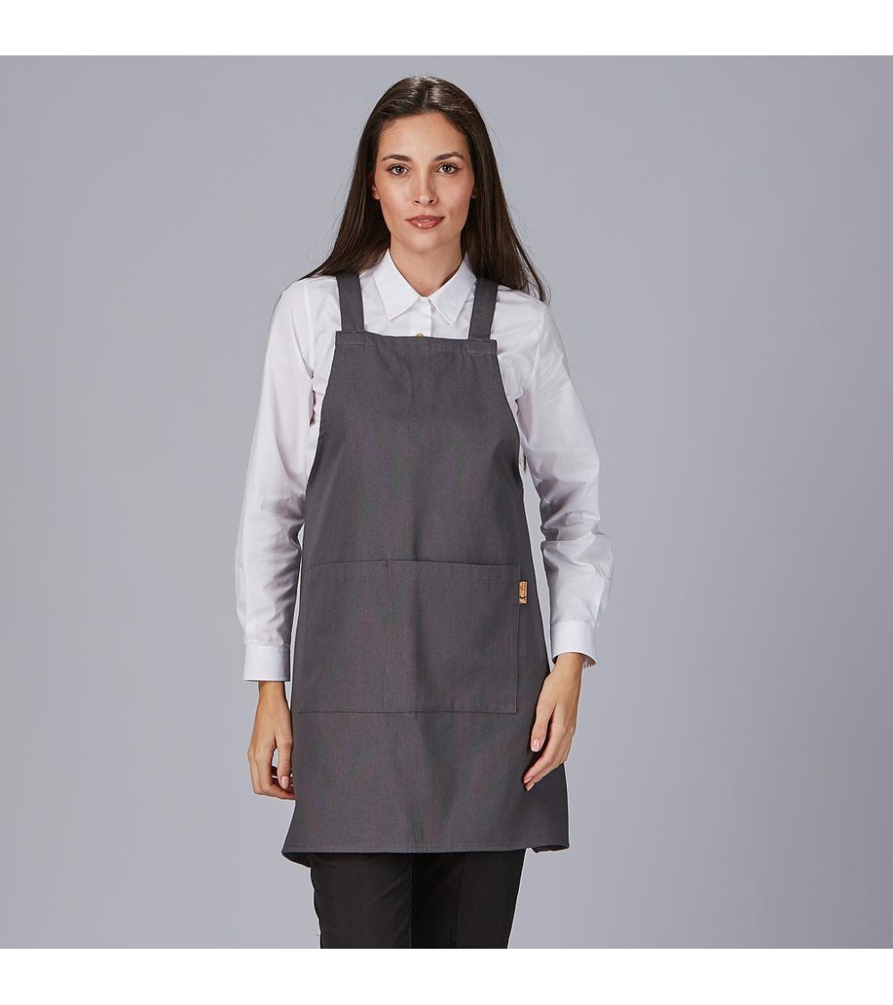 DELANTAL PETO ORGÁNICO NATURE  76x92CM