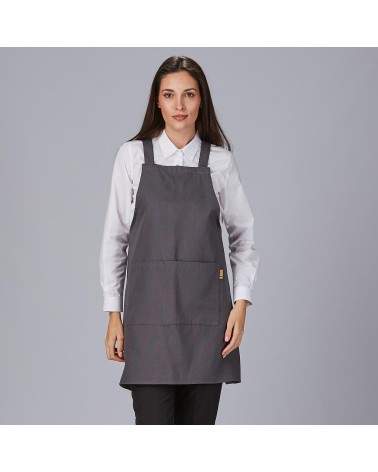 DELANTAL PETO ORGÁNICO NATURE  76x92CM