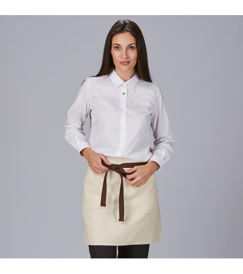 DELANTAL SIN PETO 100% ORG COTTON