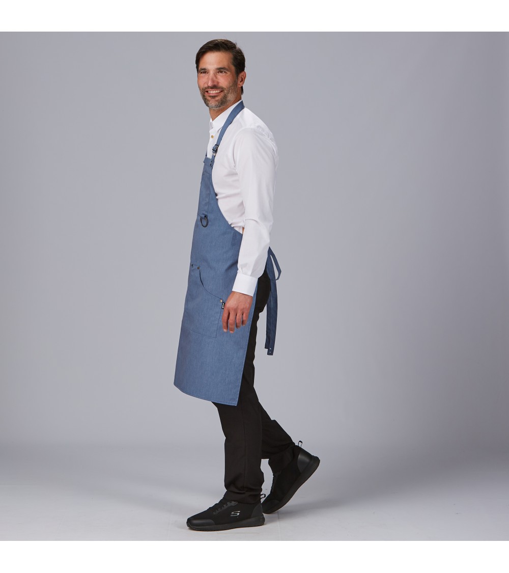 DELANTAL PETO SARGA RECICLADA 86x74