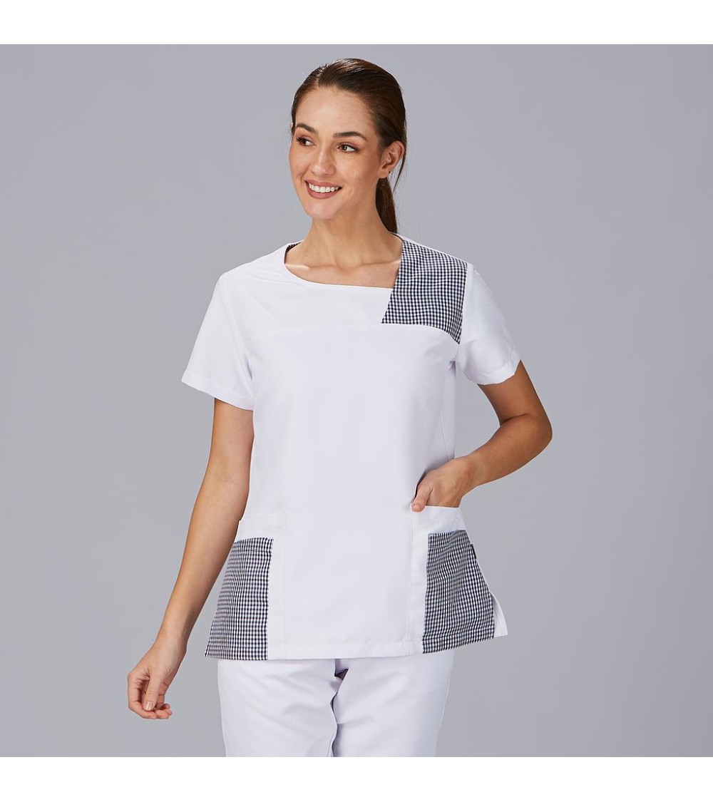 BLUSA MUJER CERRADA 100% POLIÉSTER