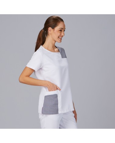 BLUSA MUJER CERRADA 100% POLIÉSTER