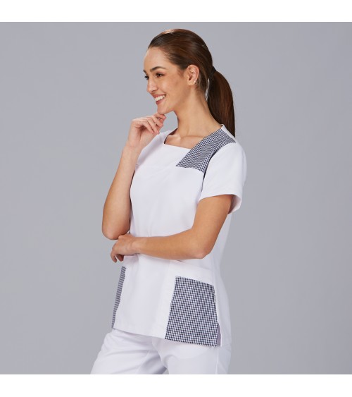 BLUSA MUJER CERRADA 100% POLIÉSTER