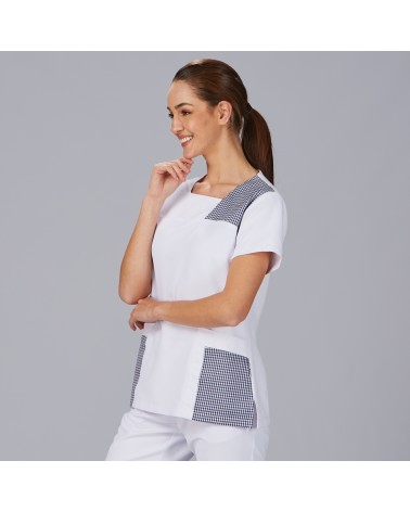 BLUSA MUJER CERRADA 100% POLIÉSTER