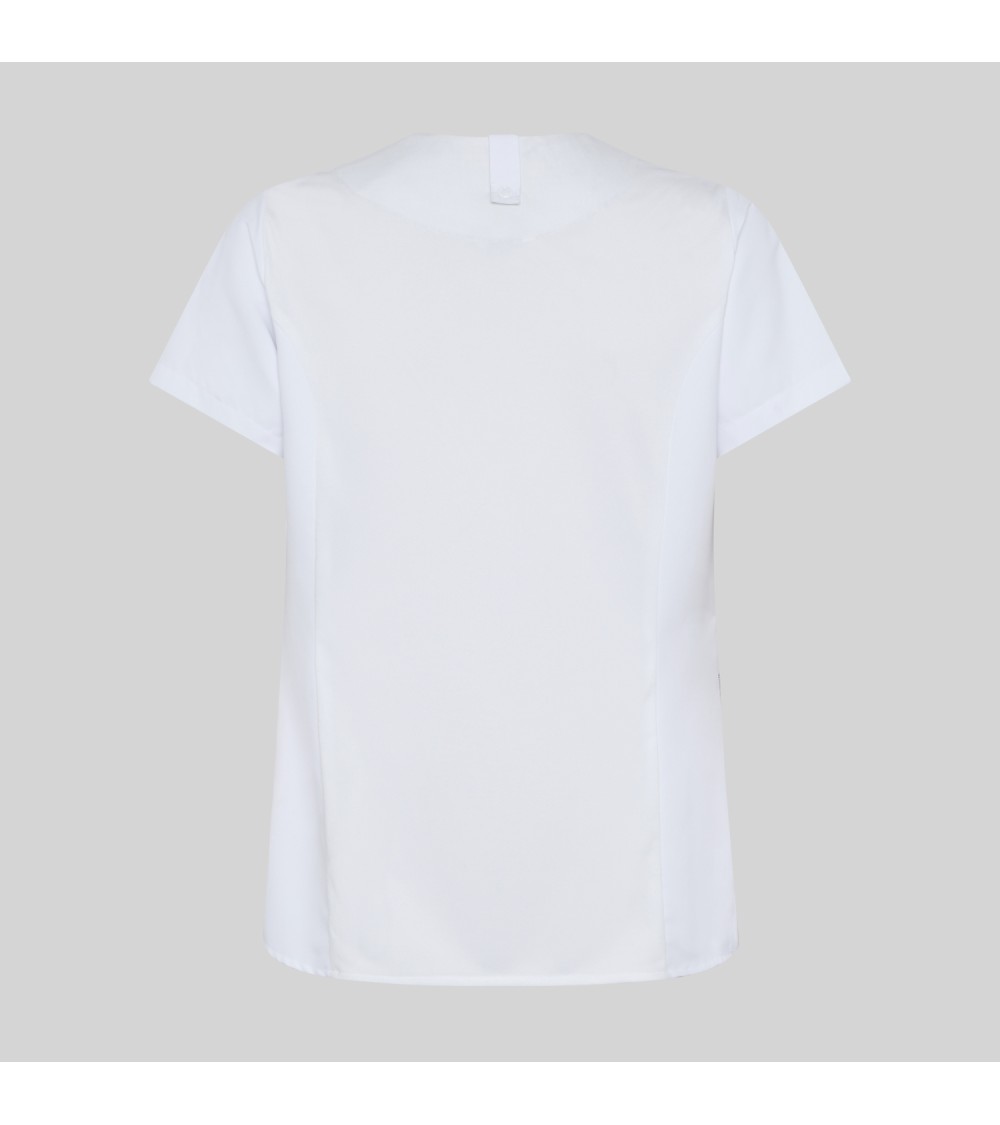 BLUSA MUJER CUELLO PICO 100% POLIESTER