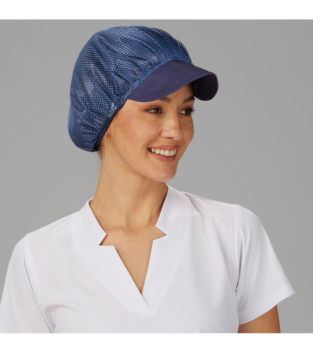 GORRA UNISEX REJILLA Y VICERA A COLOR