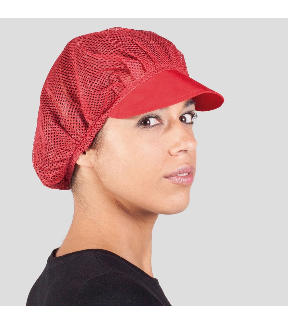 GORRA UNISEX REJILLA Y VICERA A COLOR