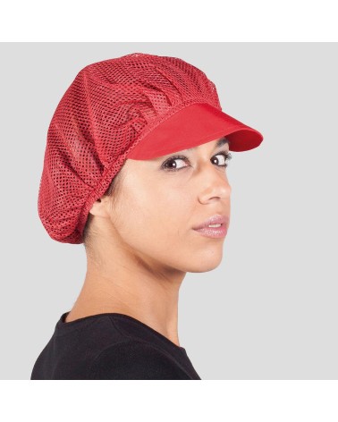 GORRA UNISEX REJILLA Y VICERA A COLOR