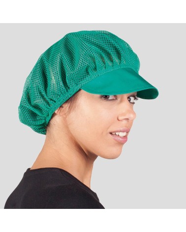 GORRA UNISEX REJILLA Y VICERA A COLOR