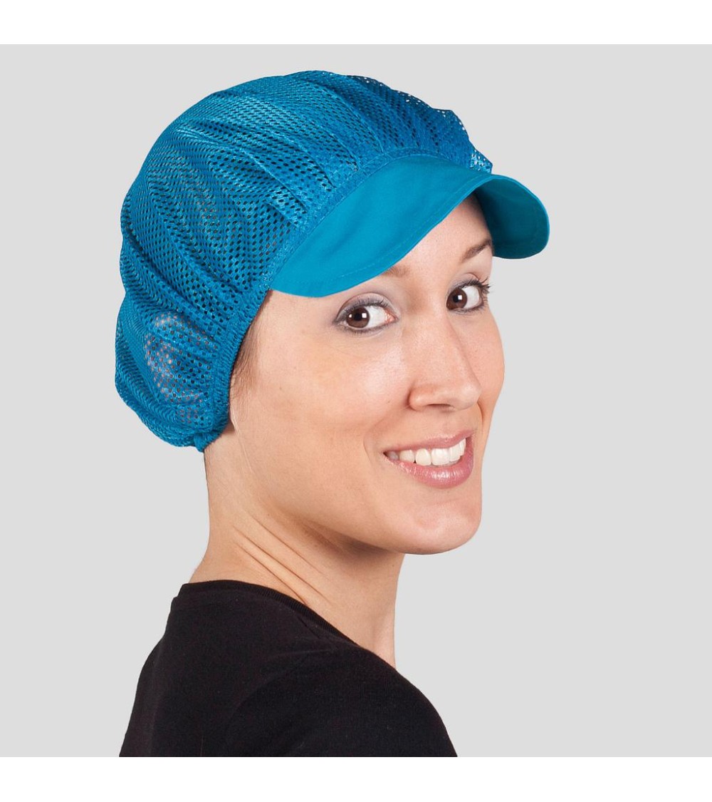 GORRA UNISEX REJILLA Y VICERA A COLOR