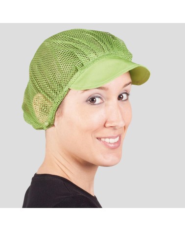 GORRA UNISEX REJILLA Y VICERA A COLOR