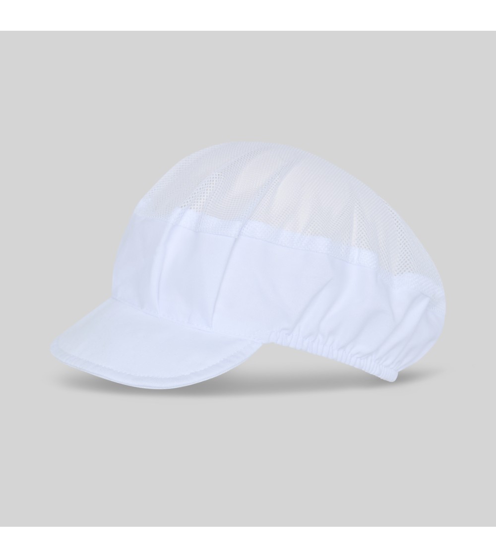 GORRA UNISEX REJILLA Y VISERA RIGIDA 35% ALGODÓN