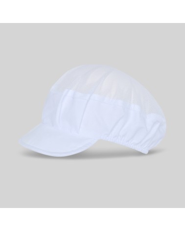 GORRA UNISEX REJILLA Y VISERA RIGIDA 35% ALGODÓN