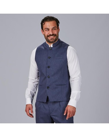 CHALECO MAO BIELASTICO JASPEADO