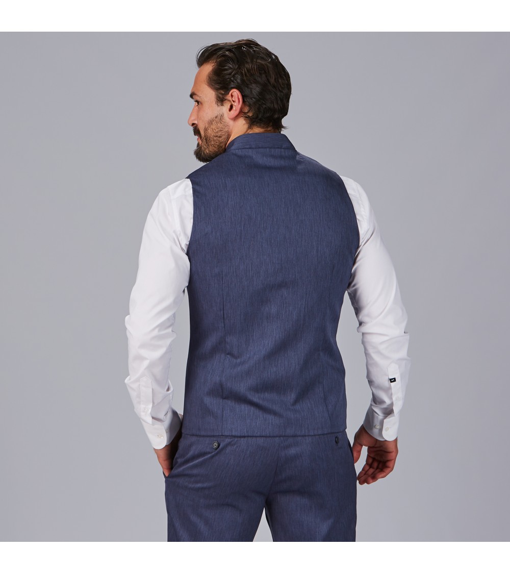 CHALECO MAO BIELASTICO JASPEADO