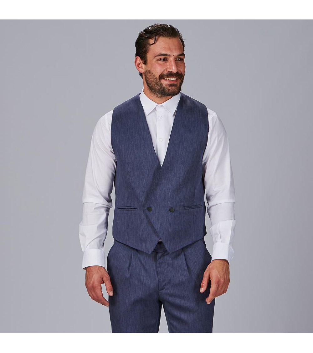 CHALECO CRUZADO PARA HOMBRE