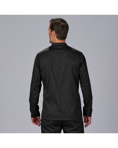 CHAQUETA COCINA CUELLO MAO SARGA