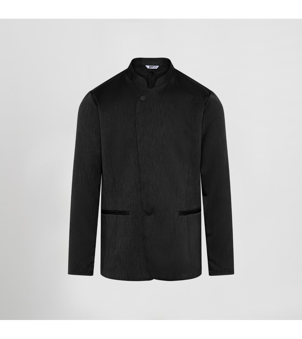 CHAQUETA COCINA CUELLO MAO SARGA