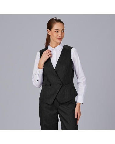 CHALECO MUJER CRUZADO SARGA