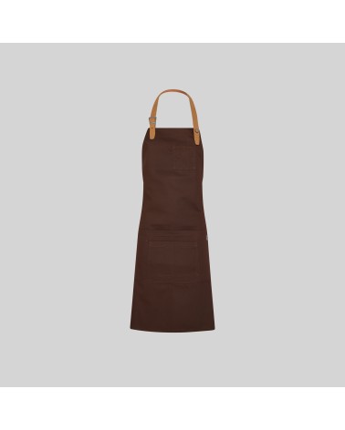 DELANTAL CON PETO CUERO PROFESIONAL