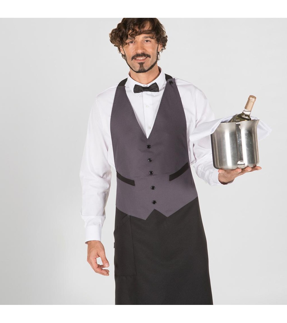 DELANTAL CHALECO 100% POLIÉSTER (208 g/m²)