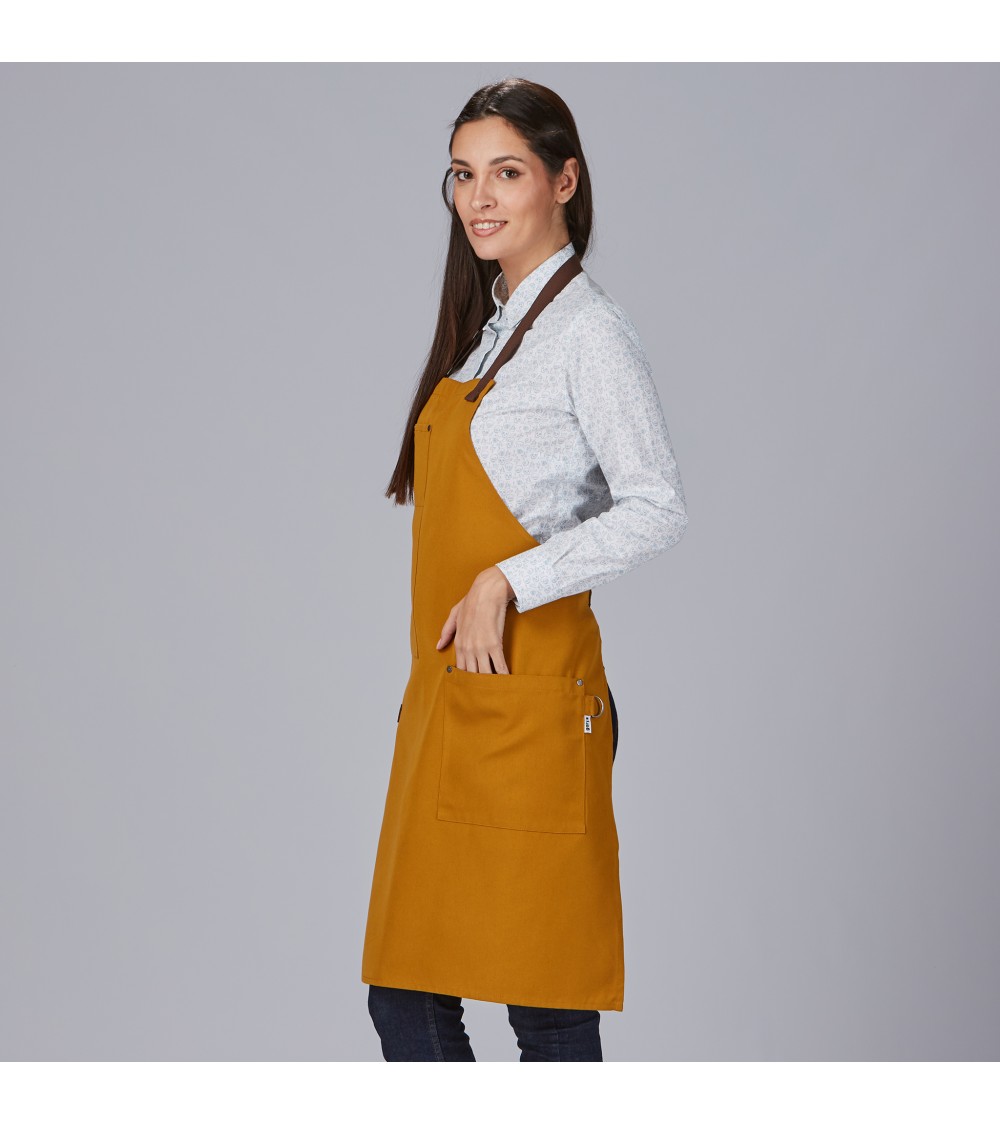 DELANTAL PETO UNISEX  100% POLIESTER