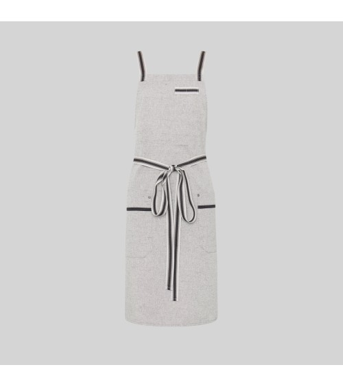 DELANTAL PETO CON CINTAS UNISEX