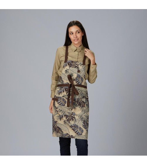 DELANTAL PETO ESTAMPADO UNISEX