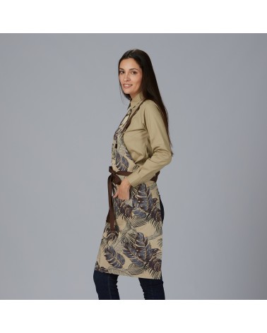 DELANTAL PETO ESTAMPADO UNISEX