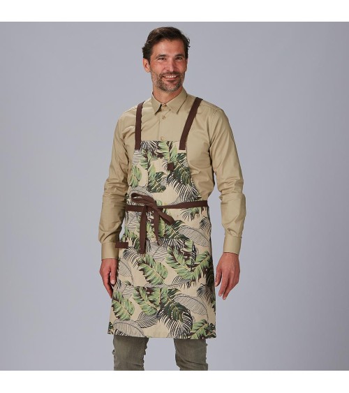 DELANTAL PETO ESTAMPADO UNISEX