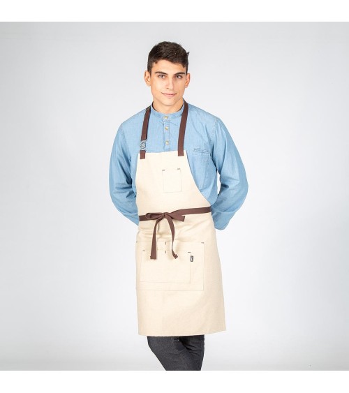 DELANTAL PETO CON HEBILLA