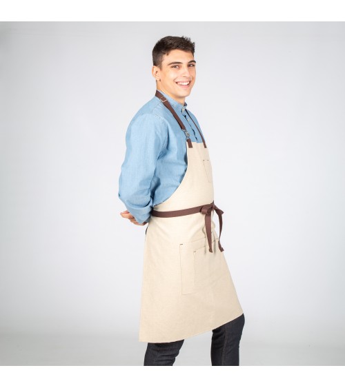 DELANTAL PETO CON HEBILLA