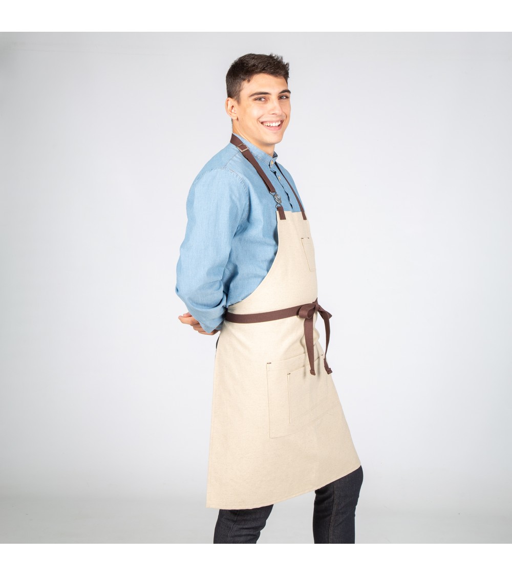 DELANTAL PETO CON HEBILLA