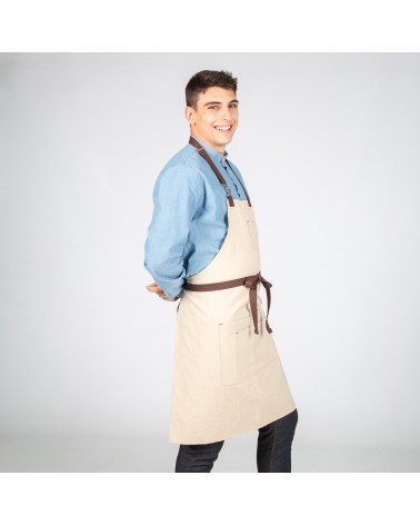 DELANTAL PETO CON HEBILLA