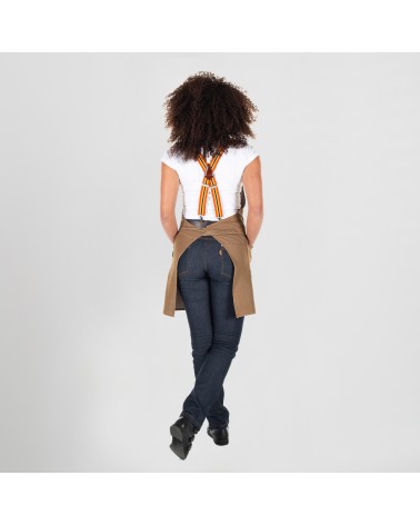 DELANTAL PETO VAQUERO ELÁSTICO 74X80