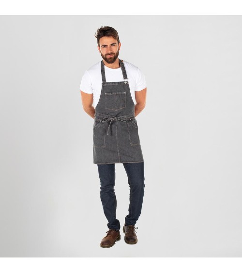 DELANTAL CON PETO JUHA DENIM PRO