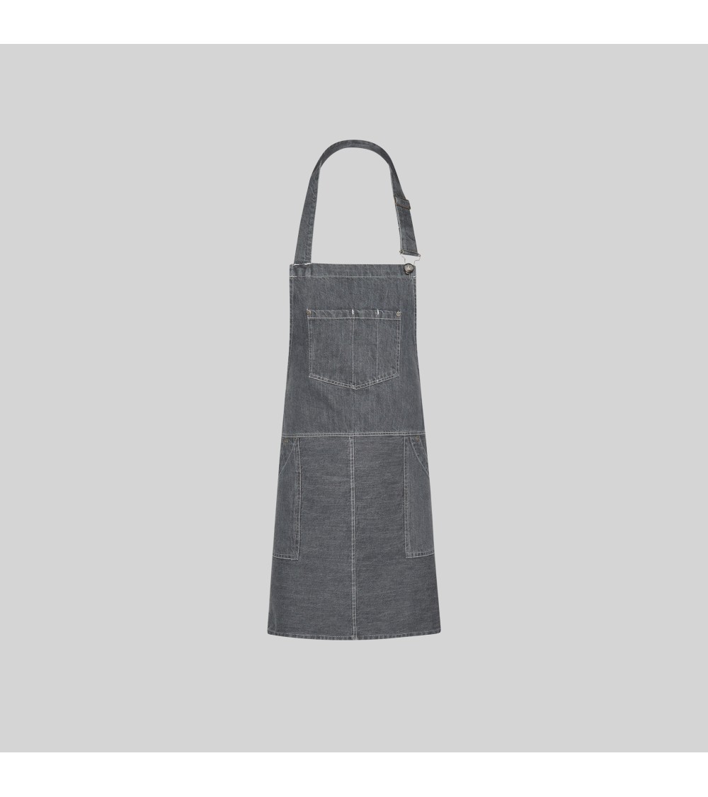 DELANTAL CON PETO JUHA DENIM PRO