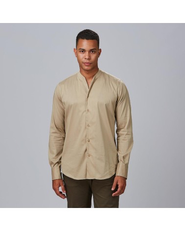 CAMISA HOMBRE CUELLO CHIMENEA SLIM FIT