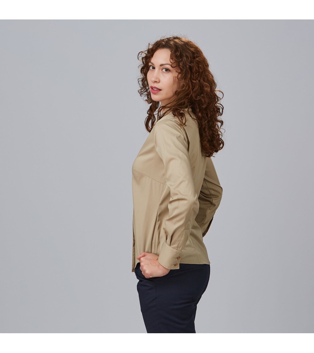 CAMISA CUELLO CHIMENEA MUJER