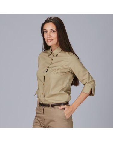 CAMISA MUJER ¾ BEA CLÁSICA