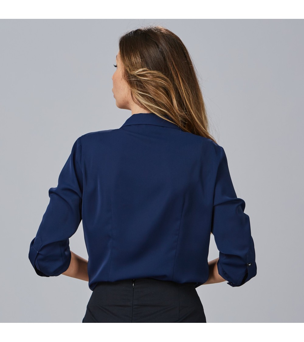 BLUSA MUJER CUELLO SOLAPA