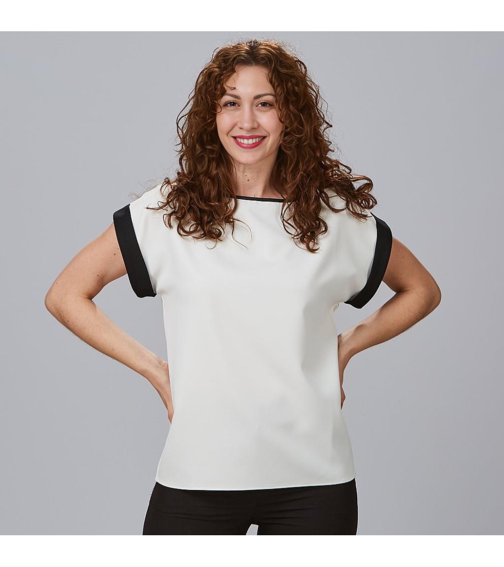 BLUSA MUJER CREPÉ VUELTA