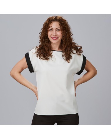 BLUSA MUJER CREPÉ VUELTA