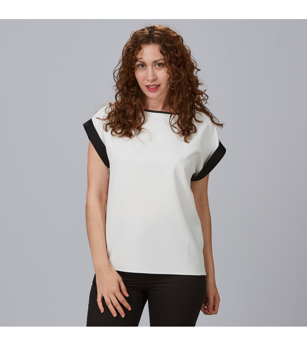 BLUSA MUJER CREPÉ VUELTA