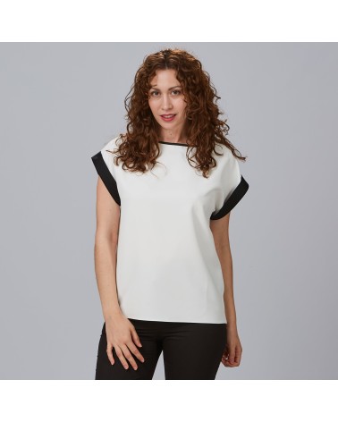 BLUSA MUJER CREPÉ VUELTA
