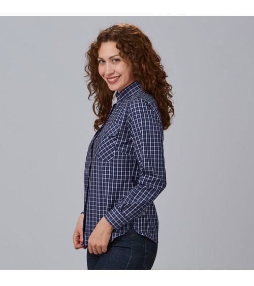 CAMISA A CUADROS POPELIN