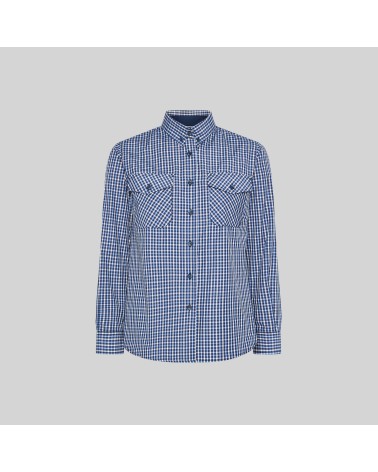 CAMISA A CUADROS POPELIN