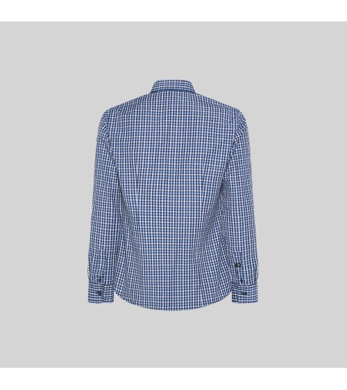 CAMISA A CUADROS POPELIN